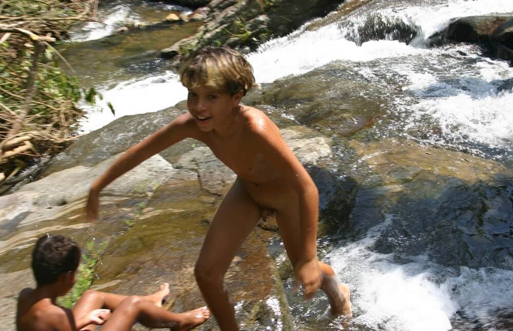 Brazilian Cliff Slide pics - A true nudist vacation
