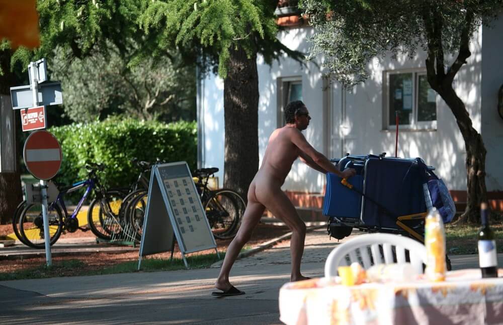 Park Side Street Pass-Bys photos - Respect for one another and for the natural world are key principles of nudism and naturism