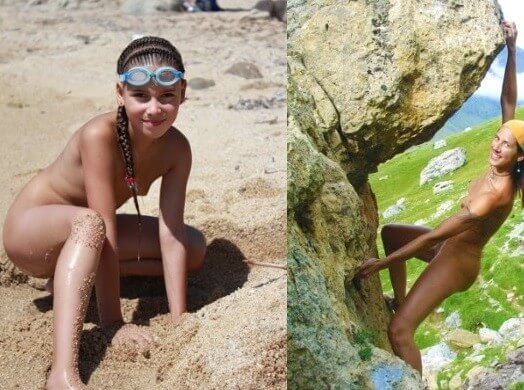 College Walk photos - Nudity as an expression of natural beauty