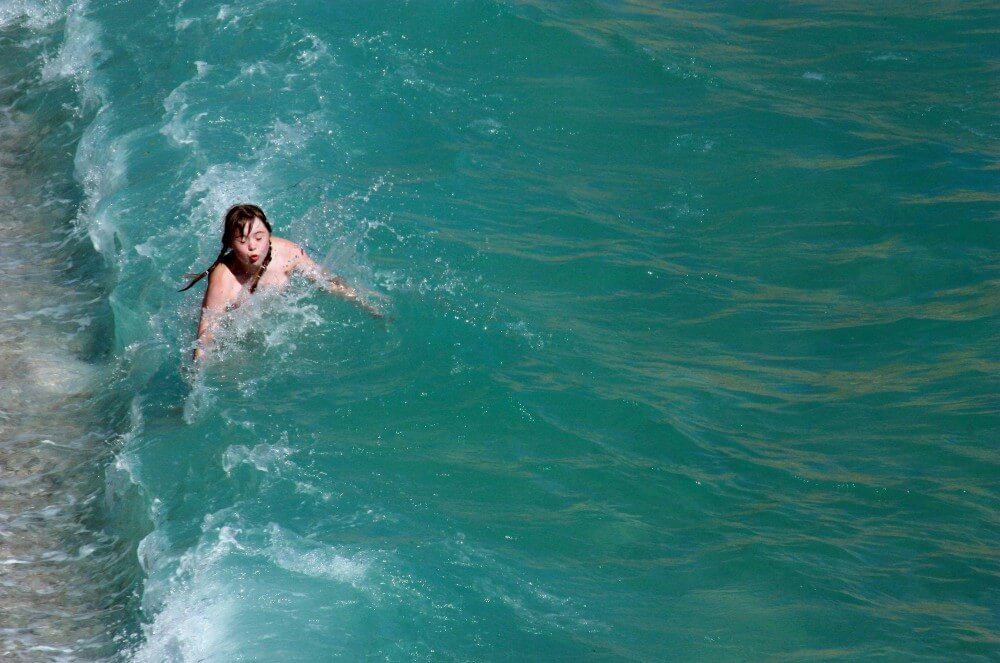 Naturist Cold Water Entry pics - Nudity in naturism is not usually an end in itself