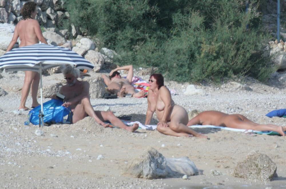 Croatian Baska Beach pics - Travel with elements of naturism