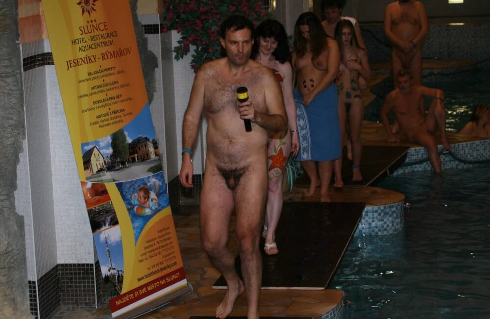 Miss 2008 EU Contest photos - Nature fills the naked body with energy and inspiration