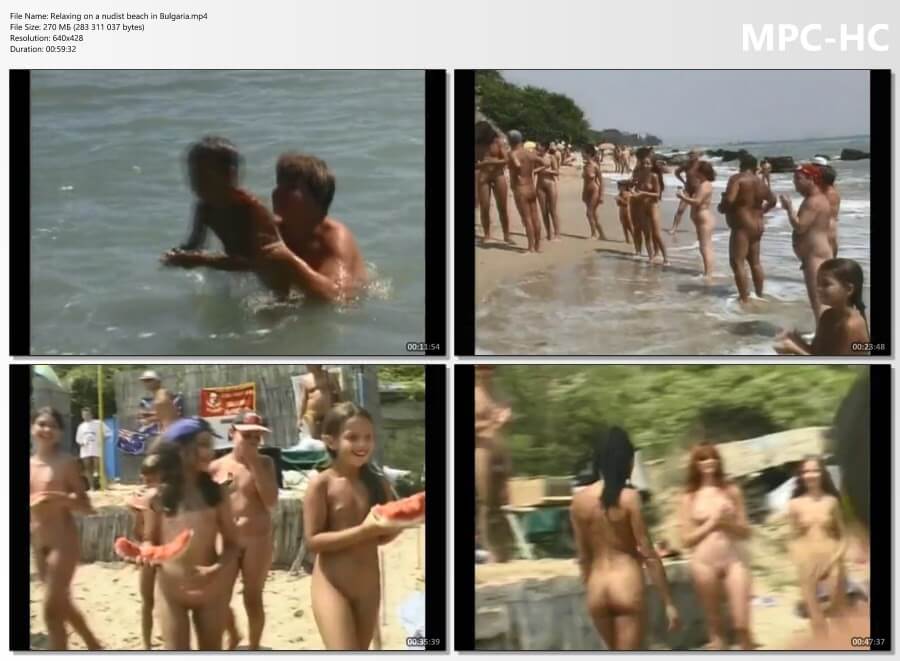 Relaxing on a nudist beach in Bulgaria - Living in harmony with nature is the primary goal of the naturist and nudist lifestyle