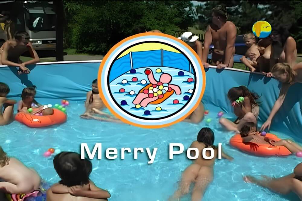 Naturist Freedom: Merry Pool - Clothing is also a mask for a nudist