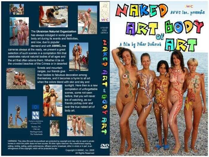 Enature, AWWC – Naked Art Of Body Art - She appeared completely naked