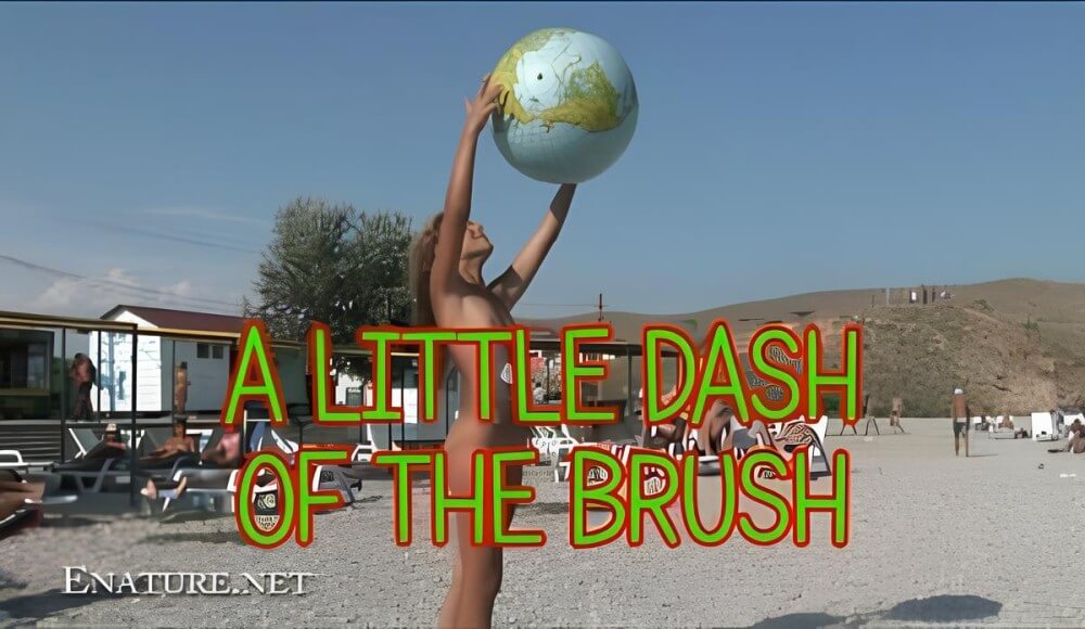 Enature: A little dash of the brush - Values trust and friendliness among naked people