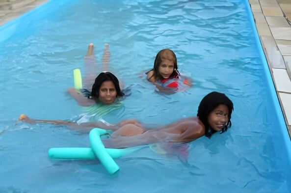 Tropic Pool Side Day - Brazil resort - Nudity in naturism is not usually an end in itself