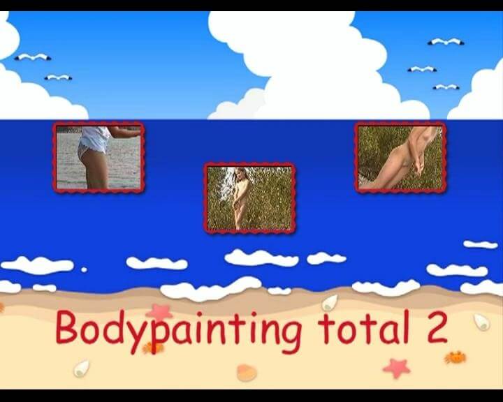 Naturistin: Bodypainting Total 2 - Naturism promotes health of mind and body