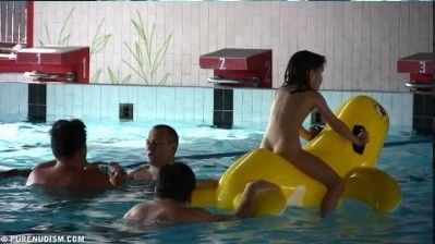 Floating On Our Rafts 1 - Advocates of naturism and nudism live in harmony with nature