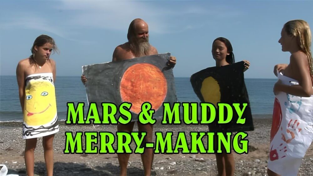 Enature - Mars and Muddy Merry-Making - Naturism and nudism as a path to spiritual balance and inner peace