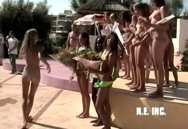 Jr. Miss Pageant 2001 FR - Freedom and naturalness are important to naturists