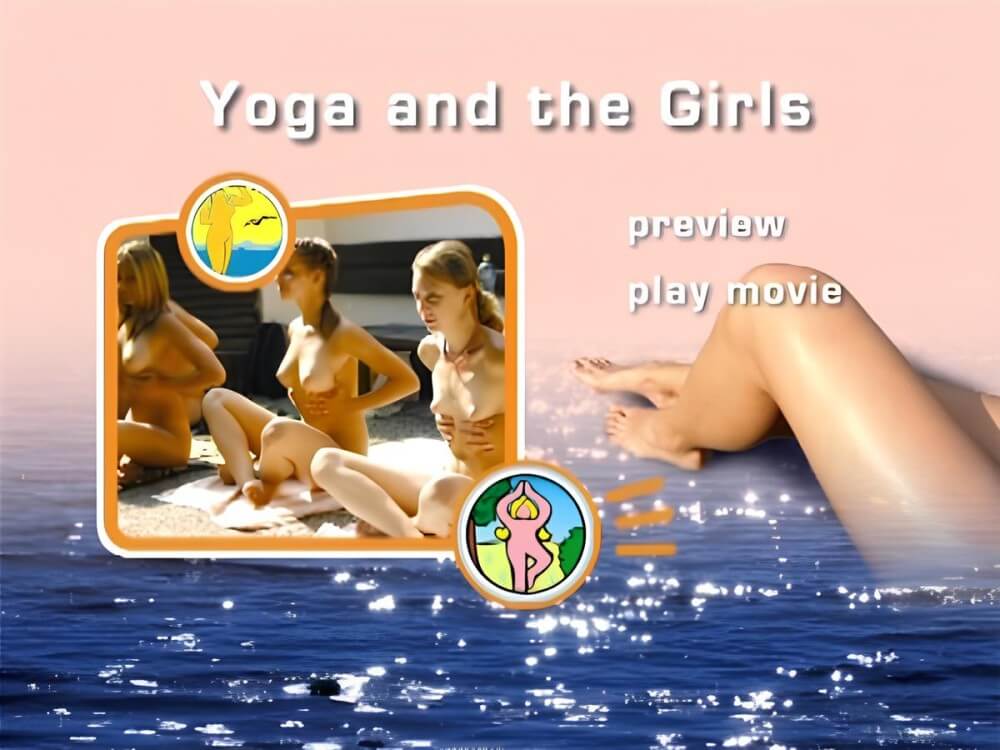 Naturist Freedom: Yoga and the girls original - A naked persons soul is visible through their body