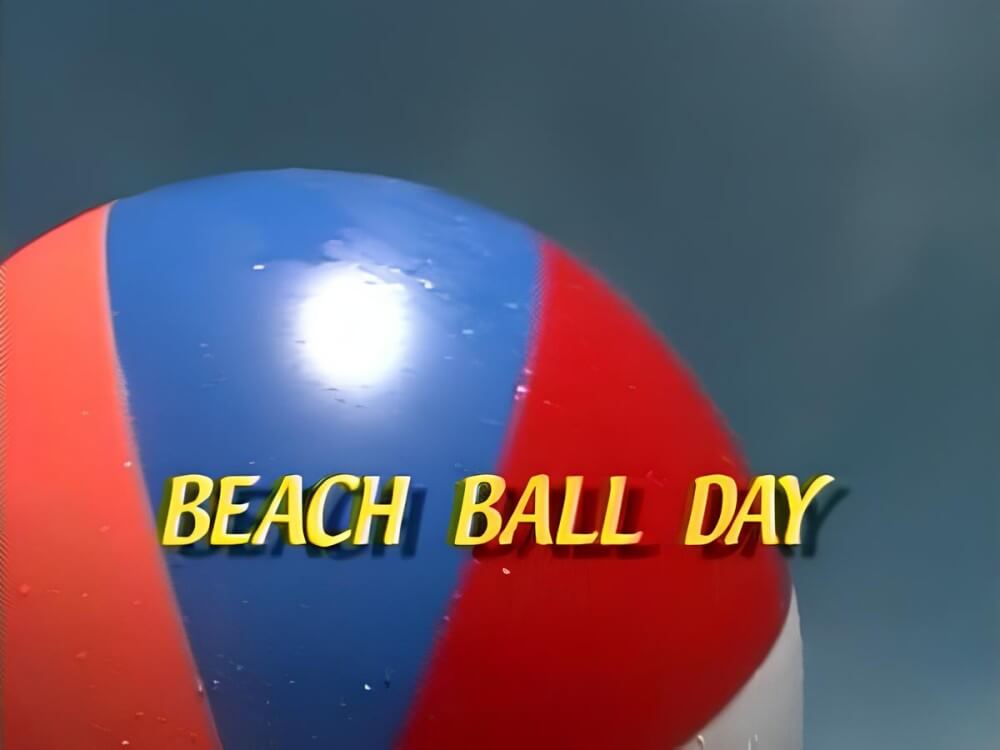 Enature- Beach ball day - It is a way to strengthen inner harmony and peace