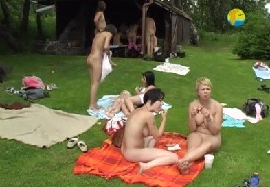Naturist Freedom: Cottage Picnic - Living without unnecessary worries or restrictions is the essence of naturism