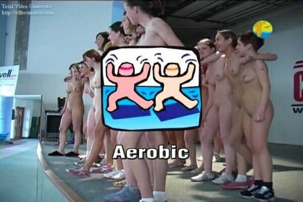 Naturist Freedom: Aerobic - Nudity helps you feel free
