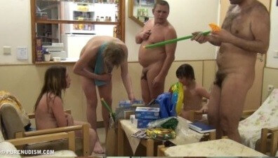 Pool jacuzzi and paints Full HD - Nudism helps you get rid of insecurities and clothes