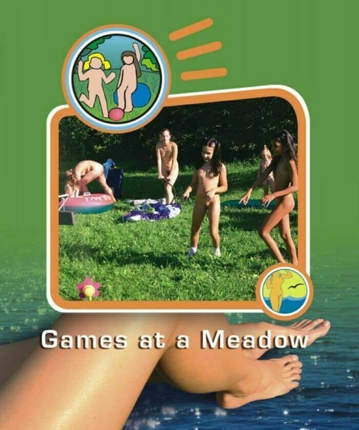 Naturist Freedom: Games at a Meadow - Accepting oneself fully is the foundation of naturism
