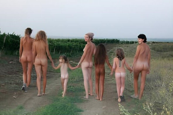 The Vineyard Tour photos - The body is a reflection of inner beauty and harmony in naturism and nudism