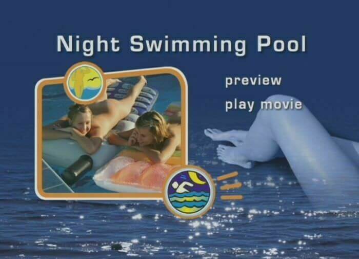 Naturist Freedom: Night swimming pool - The practice of naturism helps build trust and honesty among people