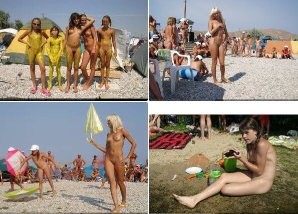 Beautiful Princesses On The Sea photos - Clothing is a barrier for a nudist