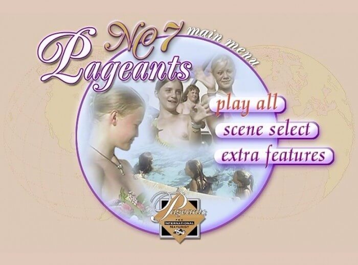 Pageants France # 7 1999 DVD video - Nudity promotes inner harmony and peace of mind