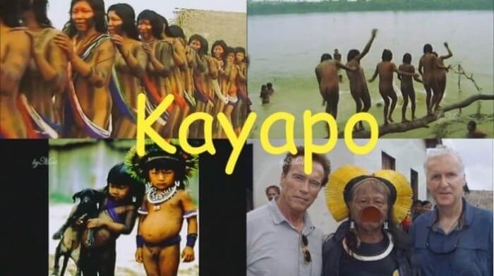 Kayapo - Tribes of Latin America - Spectators are permitted to be naked