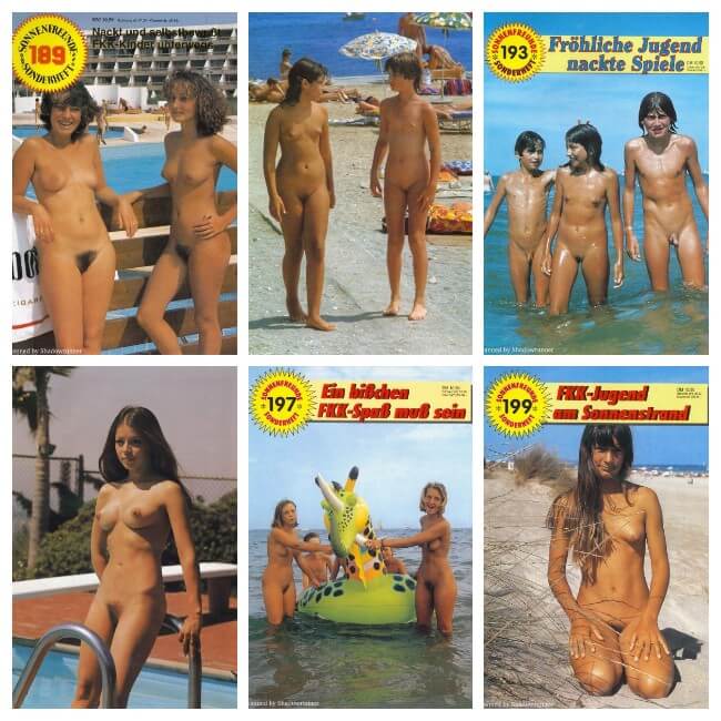 Sonnenfreunde Sonderheft FKK Jugend an sonnigen Stranden / alle Ausgaben von Zeitschriften - Wearing less clothing is fashionable